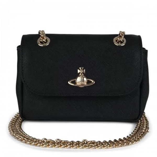 VIVIENNE WESTWOOD Women's Small Purse Chain Crossbody Bag