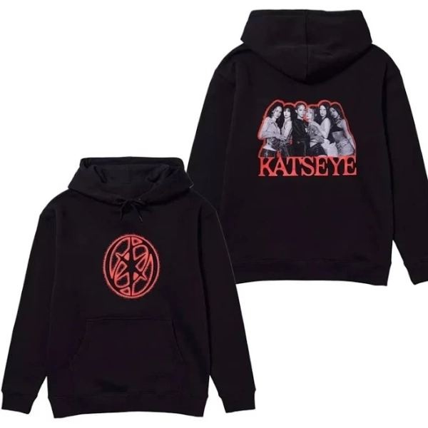 Katseye Icon Group Tour Concert Exclusive Unisex Hoodie Fan Gift S-5xl