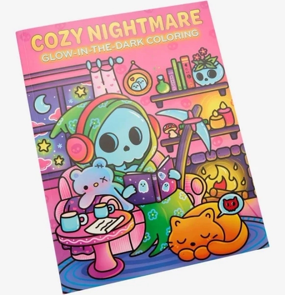 Cozy Nightmare Glow-in-the-Dark Coloring