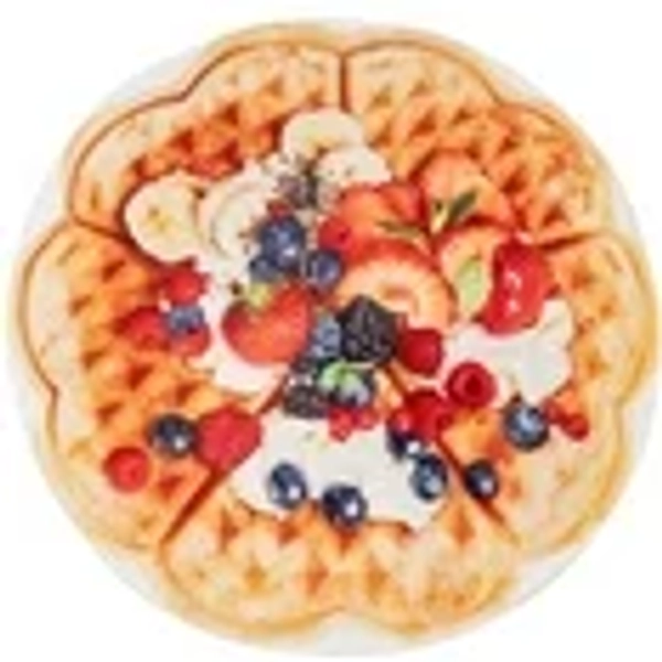 Battilo Novelty Waffle Blanket Funny Soft Flannel Fruit Blankets for Kids, Christmas Holiday Gift , 71"