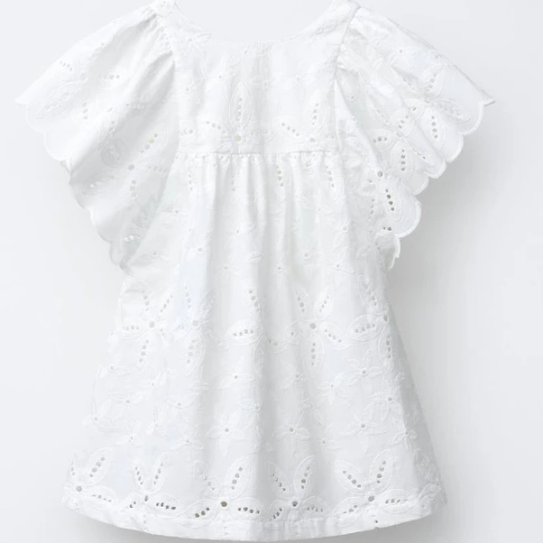 Zara Kids Embroidered Dress
