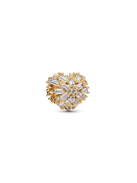 Sparkling Heart Charm