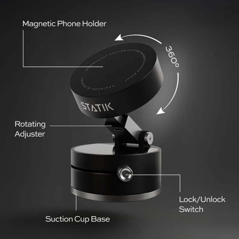 HyperMount Vacuum Phone Mount