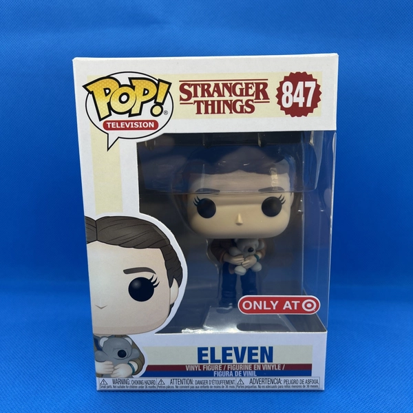 Funko Pop! Stranger Things Eleven with Bear 847 Target Exclusive New Mint (A1)