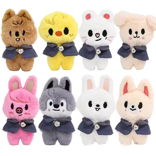 Skzoo Plush Kpop Cartoon Stuffed Animal Plushies Plush Doll Toys JYP Fans Key chain Pendant Gift - AliExpress