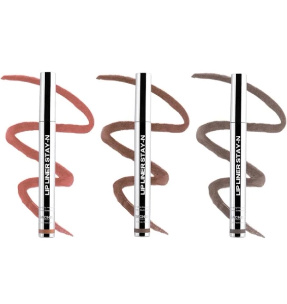Sacheu STAY-N Crayon à lèvres Peel Off – Teinture à lèvres mate longue durée, anti-transfert, infusée avec de l'acide hyaluronique et de la vitamine E