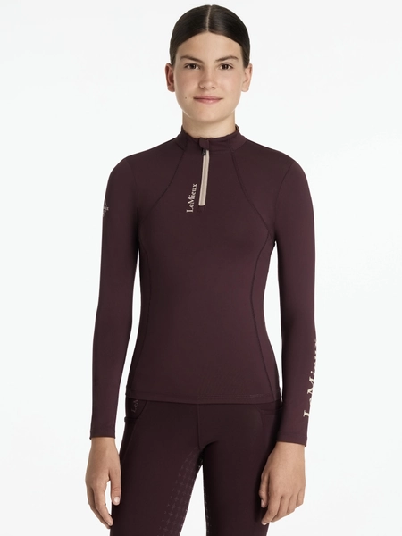 Young Rider Classique Base Layer Damson