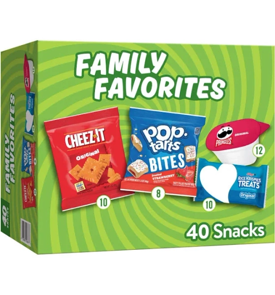 Kellogg's Family Favorites Mix Variety Pack Snacks