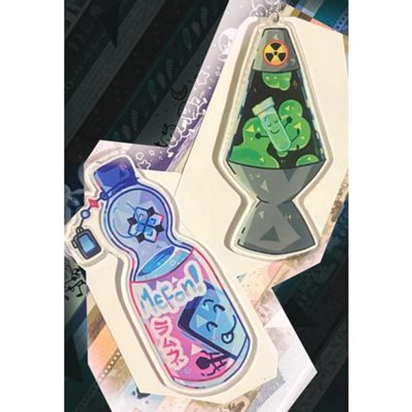 PREORDER/RESTOCK Mephone4 / Test Tube Inanimate Insanity Keychain
