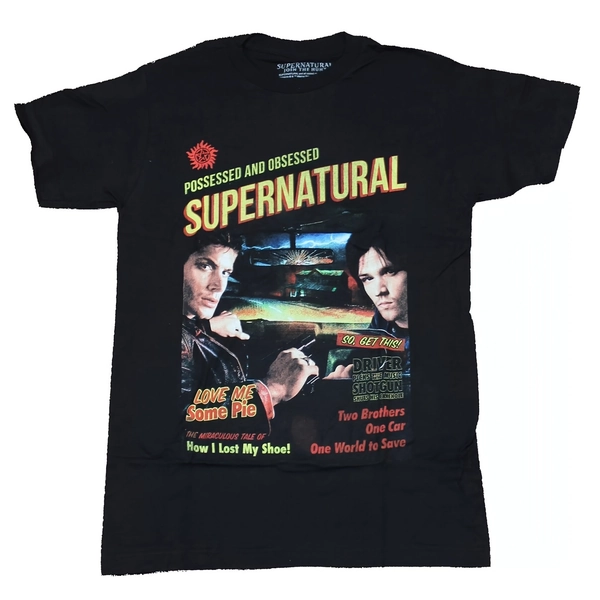 SupernaturalT-shirts Fashionable short-sleeved T-shirts for men and women in all seasons T-shirts 220g