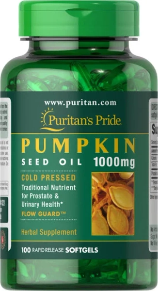 Puritan's Pride Pumpkin Seed Oil Softgels
