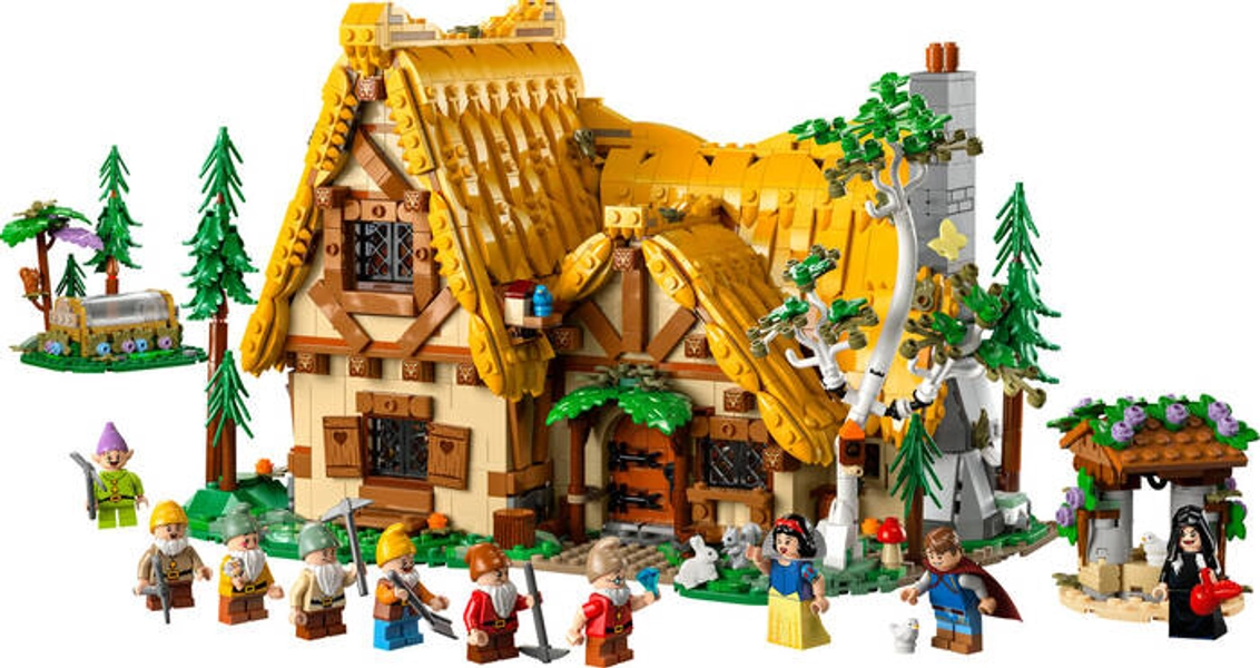 43242 LEGO® Disney Princess Pamuk Prenses ve Yedi Cücelerin Evi