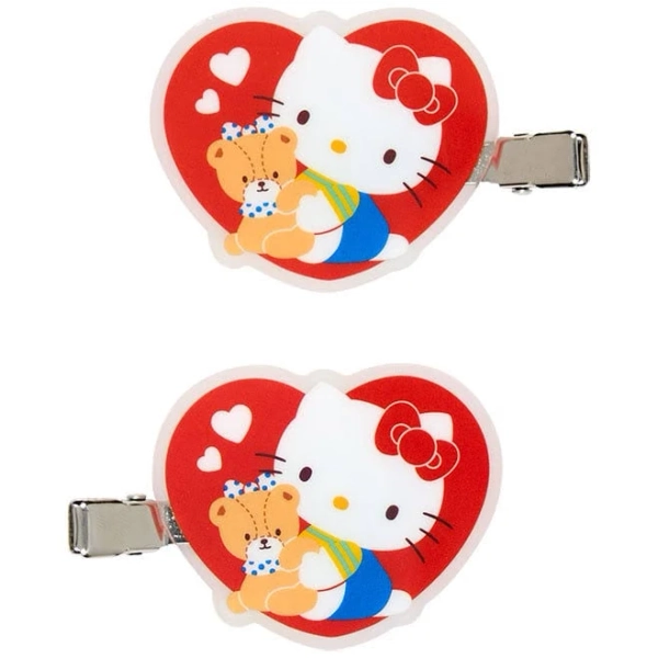 Hello Kitty Sanrio Forever Hair Clip Set