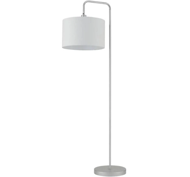 Globe Electric Barden Floor Lamp Fabric Shade
