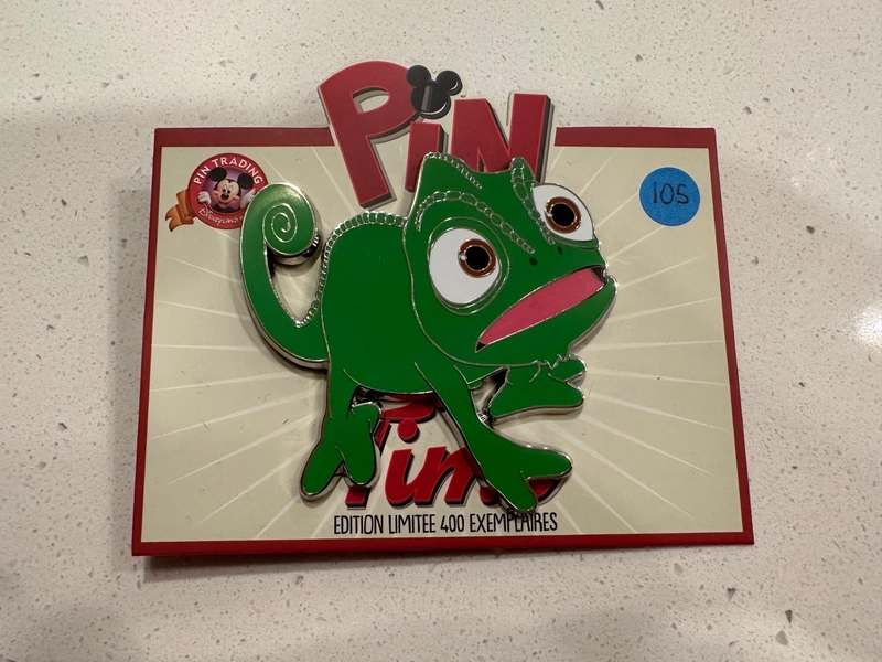 DLP Disneyland Paris Pin Trading Time Tangled Pascal Pin