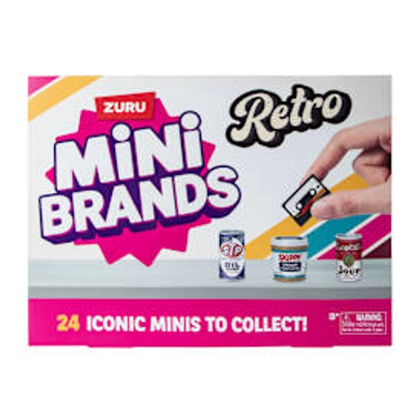 Zuru Mini Brands Retro Advent Calendar 24-Count