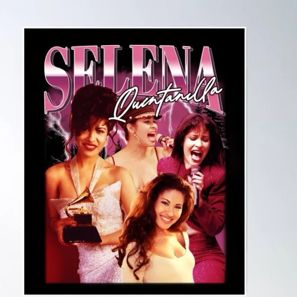 Love Valentine And Girl New Selena Quintanilla Poster