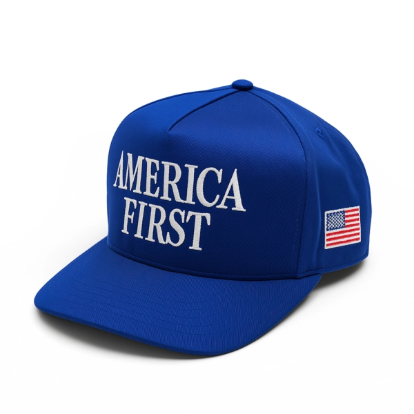 Official Blue America First Hat – FUENTES.STORE