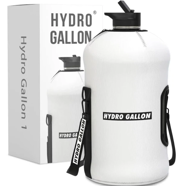 Hydro Gallon 1 - Gallon Water Bottle with Sleeve