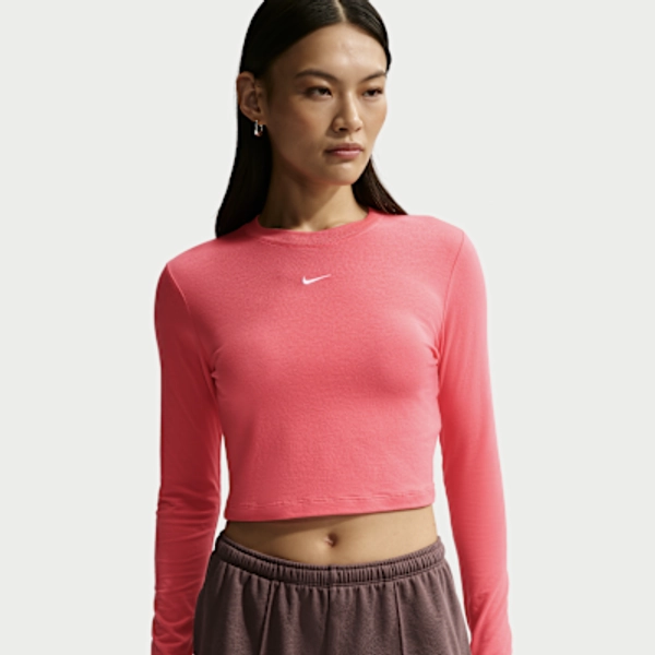Nike Sportswear Chill Knit Women's Slim Long-Sleeve Cropped Top