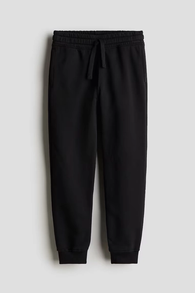 Cotton Sweatpant Joggers - Black