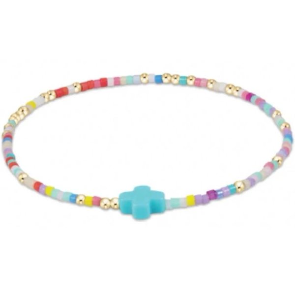 enewton Hope Unwritten Signature Cross Bracelet