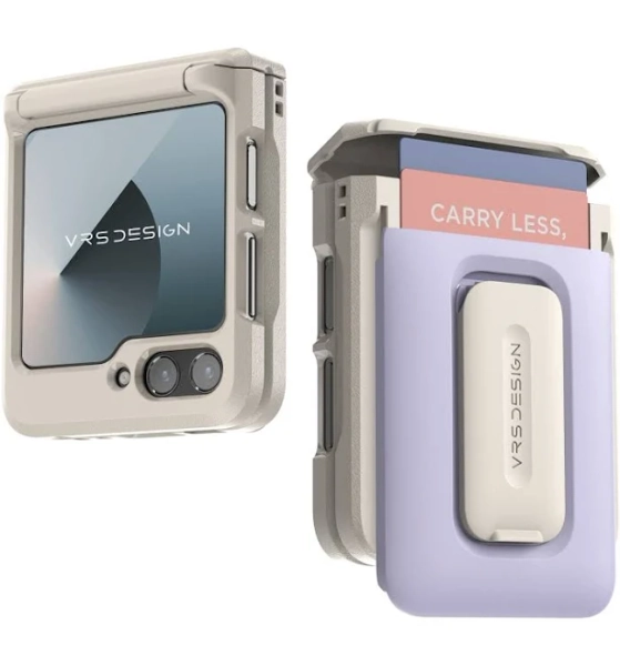 VRS Orb Card Holder Wallet Case for Samsung Galaxy Z Flip 6
