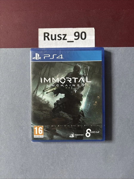 Immortal Unchained PS4/5 PlayStation 4/5 2018 PEGI 16 UK PAL BRAND NEW SEALED