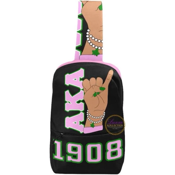 AKA Hand Sign Chest Bag