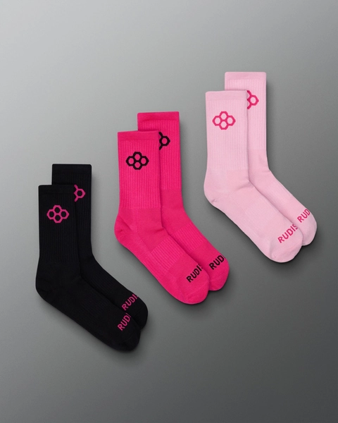 RUDIS Cushion Crew Socks (3 Pair)
