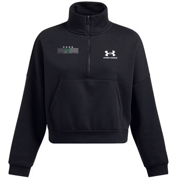 UA Women's Icon Fleece Oversized 1/2 Zip