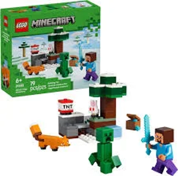 LEGO Minecraft Steve's Taiga Adventure