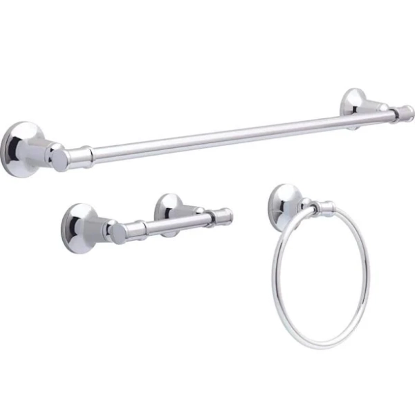 Delta Chamberlain 3-Piece Bath Hardware Set