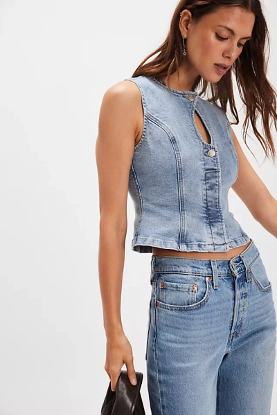 Sovere Etch Denim Bodice