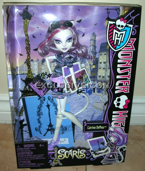 Monster High Scaris City of Frights Catrine DeMew Daughter a Werecat CA Ver NEW