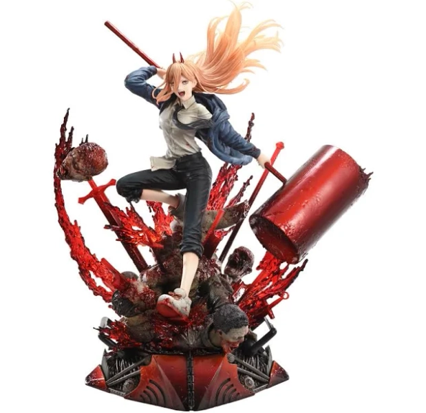 Chainsaw Man Ultimate Premium Masterline Series Statue 1/4 Power Deluxe Bonus Version 66 cm