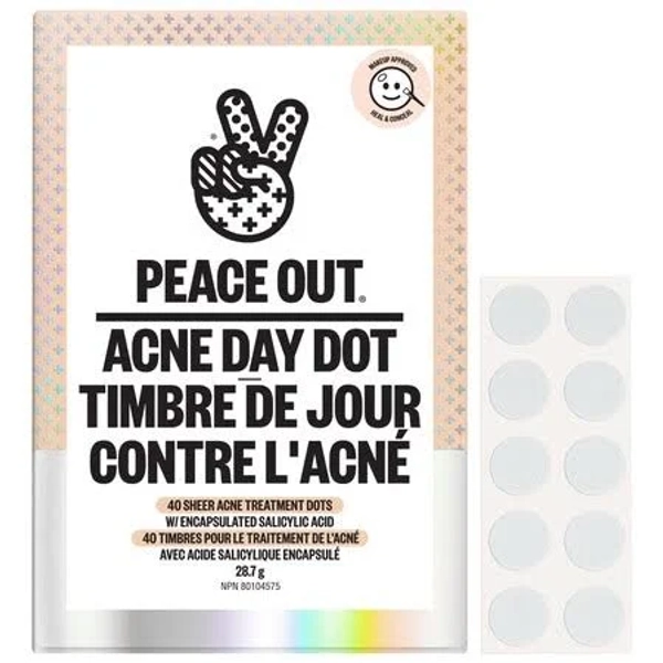 Peace Out Acne Day Dots