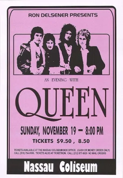 Queen poster - Size: 13 x 19