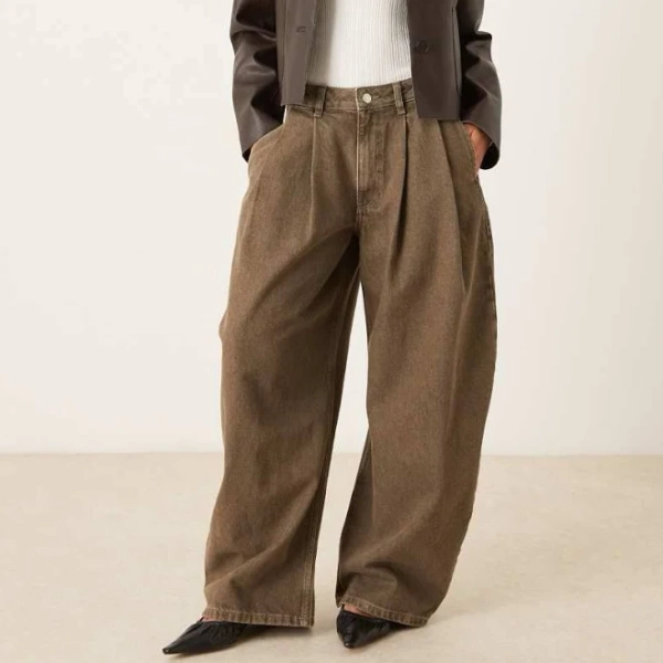 ASOS Oversized Horseshoe Jeans