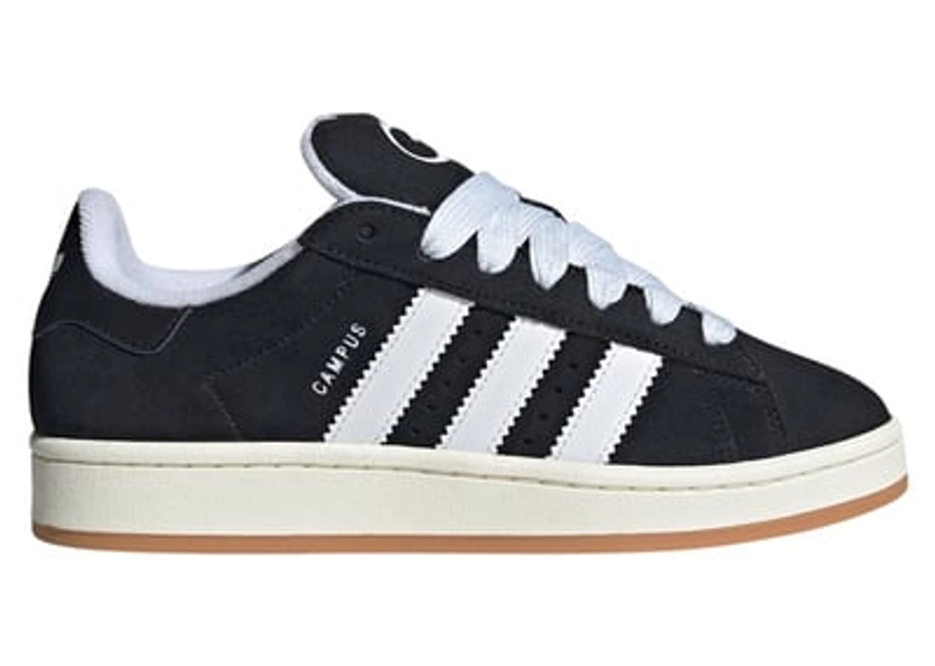 Adidas Campus 00s Black White (Women's) Sneakers in Core Black/Cloud White/Off White