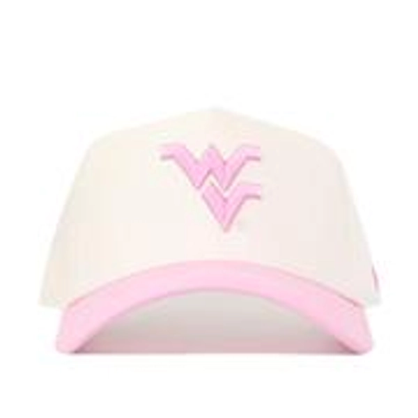 West Virginia No Rivals Pink Out Breast Cancer Awareness Adjustable Hat