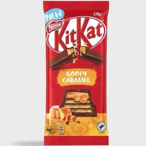 Nestle Kit Kat Gooey Caramel Chocolate Bar