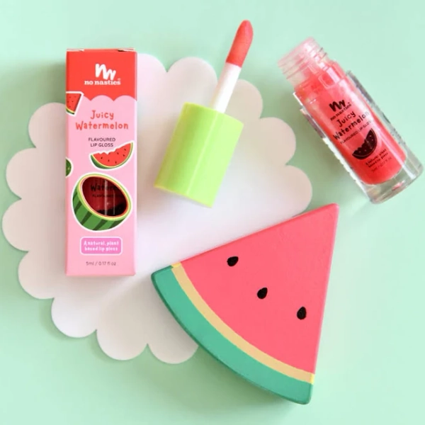 no Nasties Kids Natural Lip Gloss Set