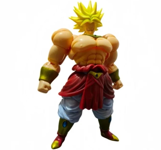 Dragon Ball Z Broly Action Figure Demoniacal Fit Legendary Berserker Collectible Model Movable