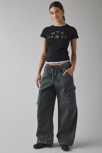 BDG Station Cocoon Baggy Barrel Leg Cargo Pants