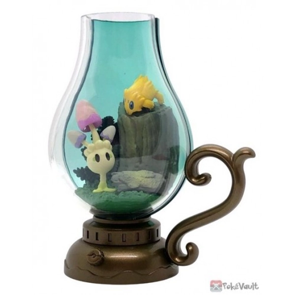 Pokemon 2025 Morelull Joltik Re-Ment Lantern Diorama Figure