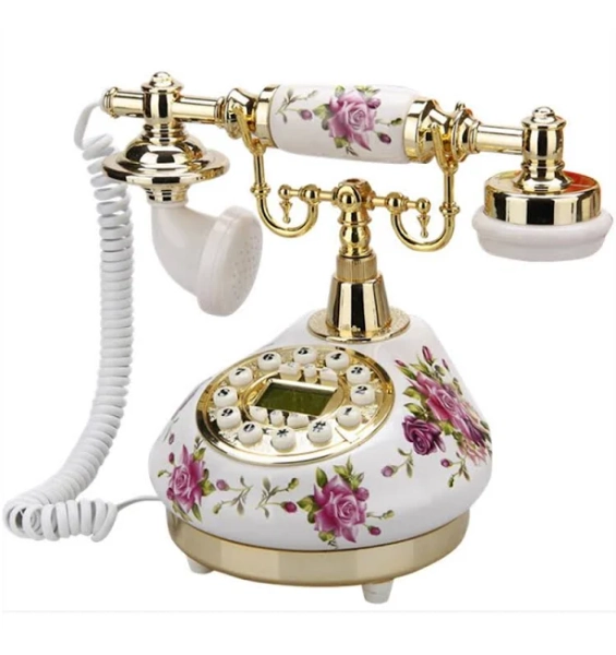 Rosdorf Park Vintage-Inspired Corded Antique Landline Telephone