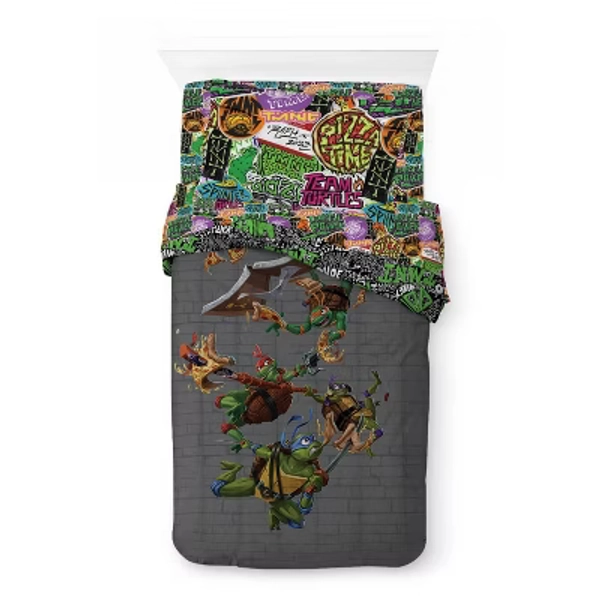 Teenage Mutant Ninja Turtles Twin Kids' Comforter