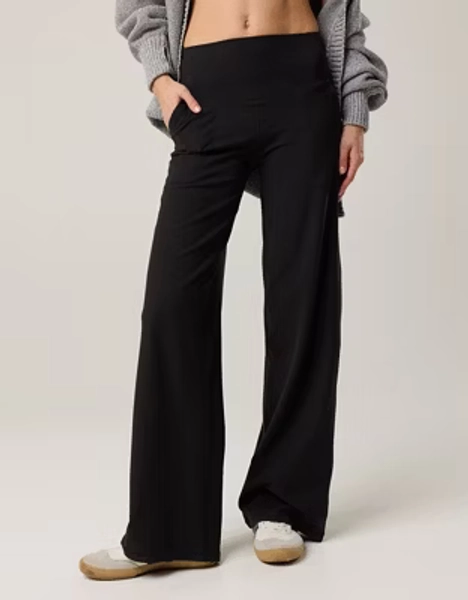 OFFLINE By Aerie Real Me XTRA Ribbed High Waisted Trouser