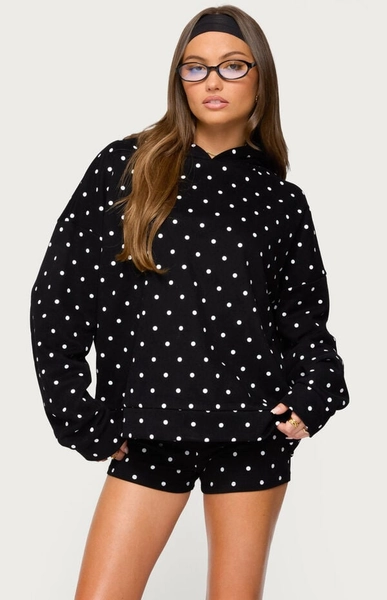 Chelsie Polka Dot Hoodie